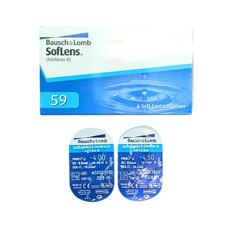 B&L Soflens 59 Transparent Contact Lens