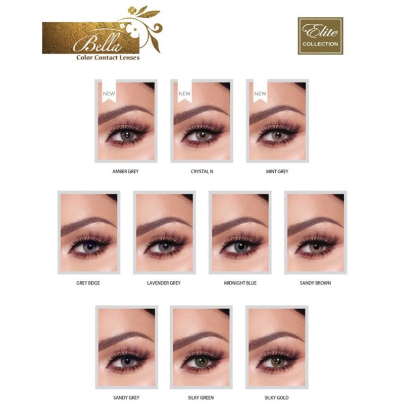 Bella Color Contact Lenses- Elite Collection