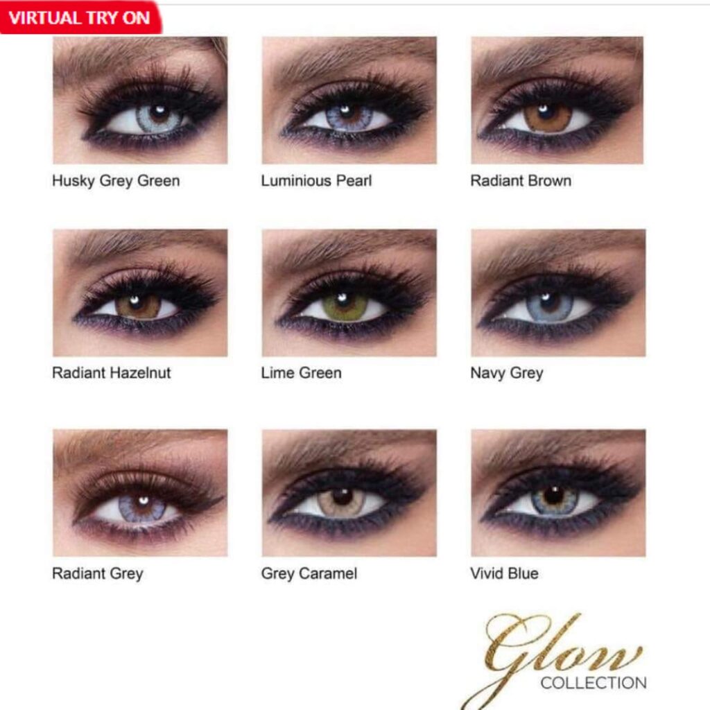 Bella Glow Color Lenses | Virtual Try-On