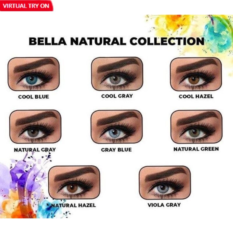 Bella Color Contact Lenses- Natural Collection