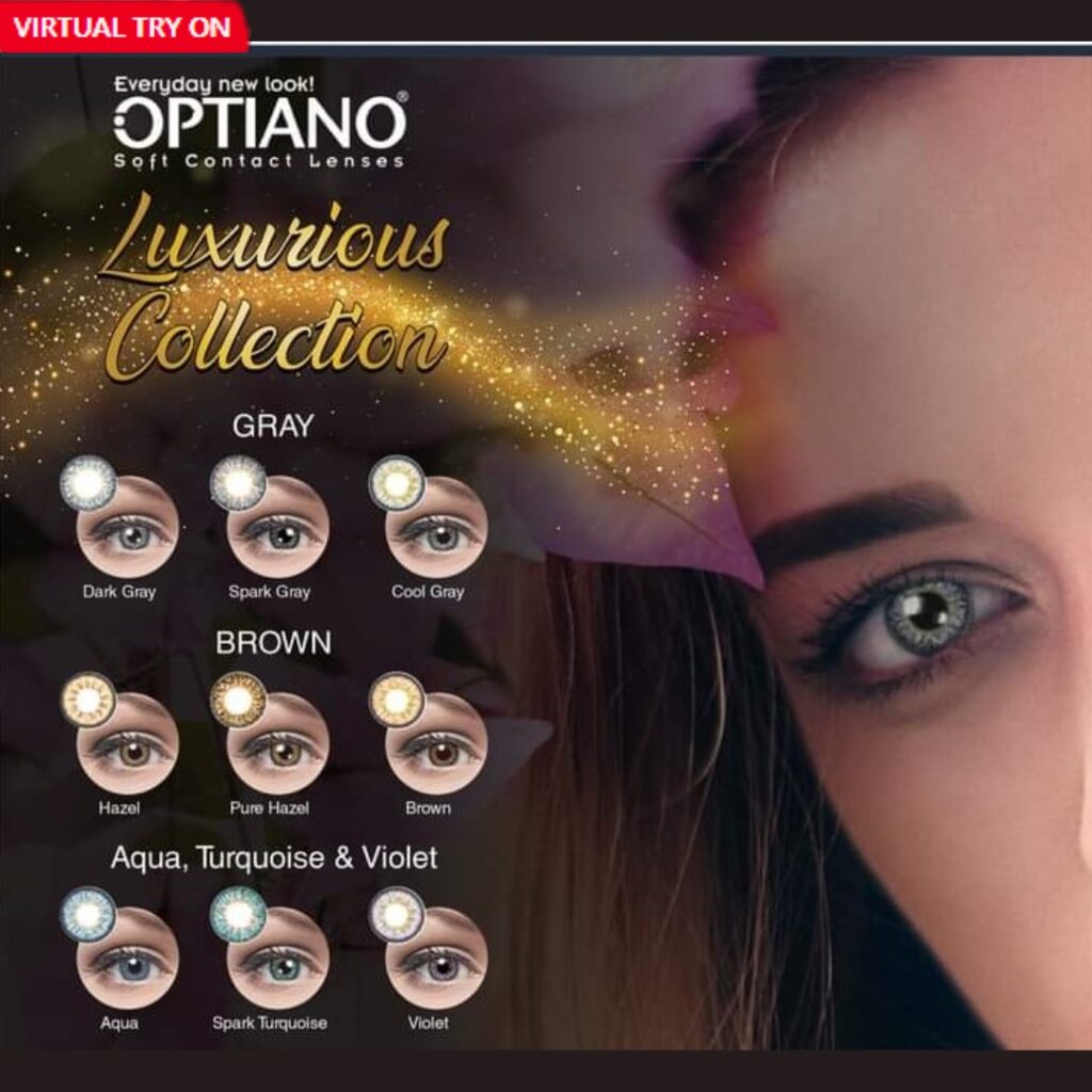 Optiano Color Contact Lens- Luxurious Collection