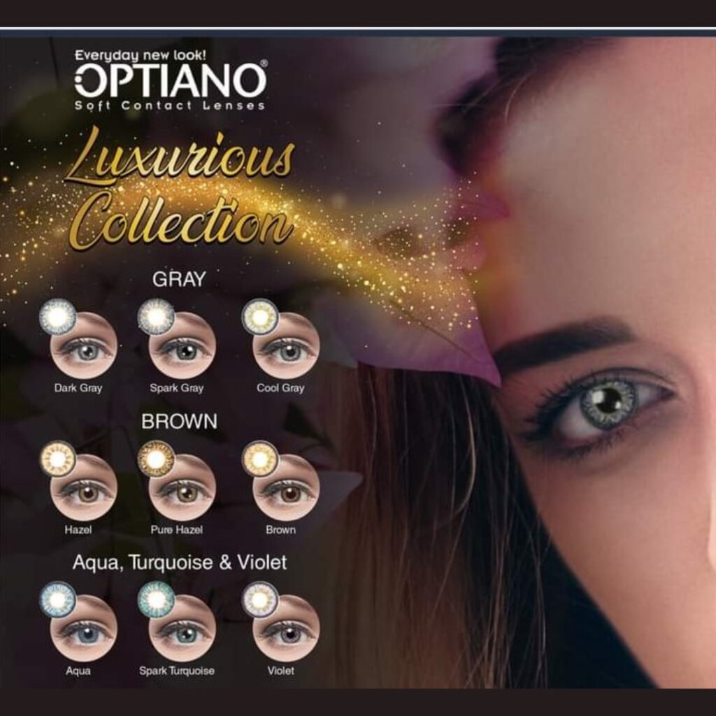 Optiano Color Contact Lens- Luxurious Collection