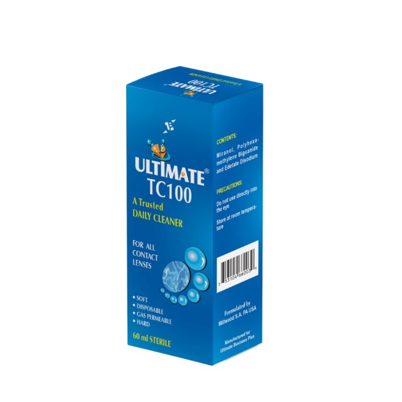 Ultimate Daily Contact Lens Cleaner TC100