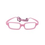 Flexible Eyeglasses For Kids With Cord NB-041, Shocking pink