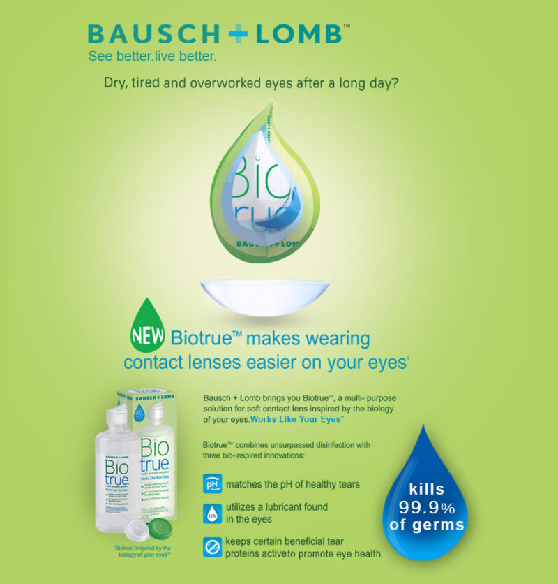 Biotrue Multi-Purpose Solution Bausch & Lomb (BnL)