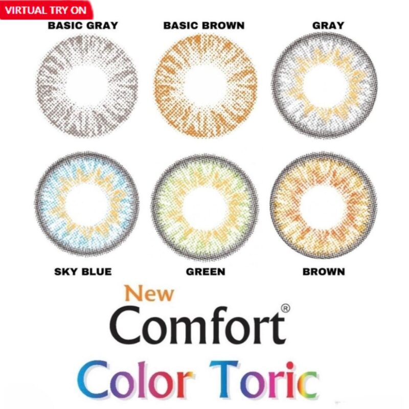 Comfort Color Toric Contact Lenses