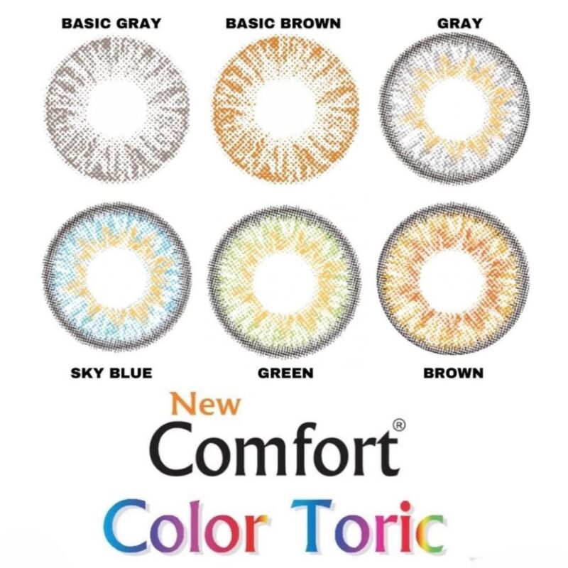 Comfort Color Toric Contact Lenses