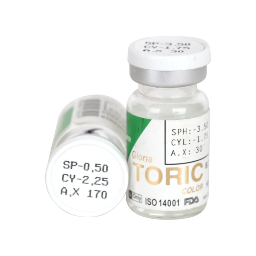 Gloria Transparent Toric Lens