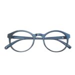 Panto Shape Lightweight Eyeglasses- Black Color