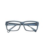 Santa Ana Rectangular Unisex Eyeglasses-S307, Black