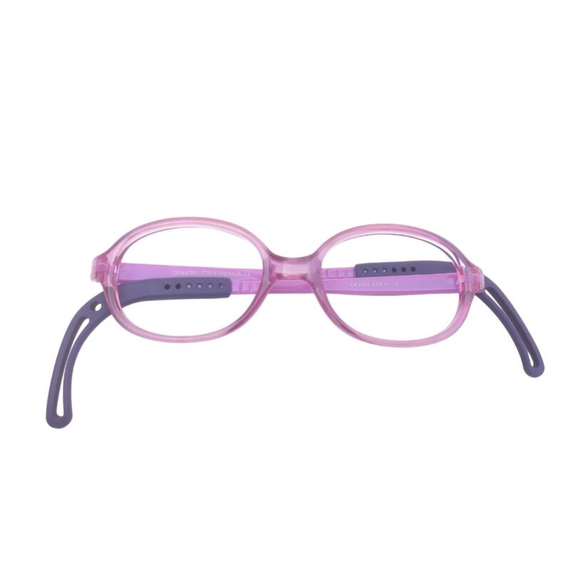 Tom & Jerry Kid's Eyeglasses With Adjustable Temples- OK3203, Purple