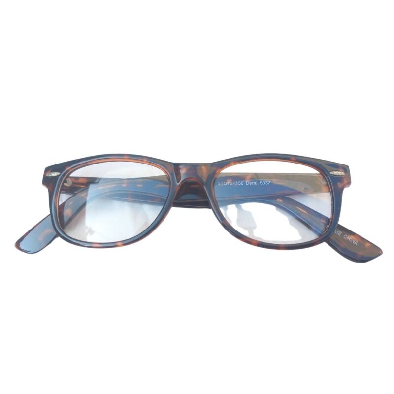 Demi S332 Tortoise Wayfarer Shape Eyeglasses