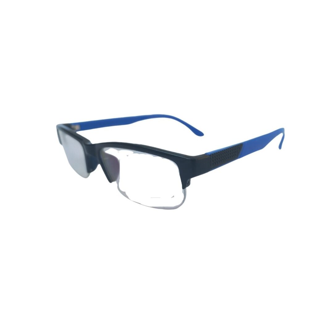 NB Half Rimless Unisex Eyeglasses- BL-122