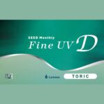 Seed Fine UV D Transparent Toric Contact Lens For Astigmatism