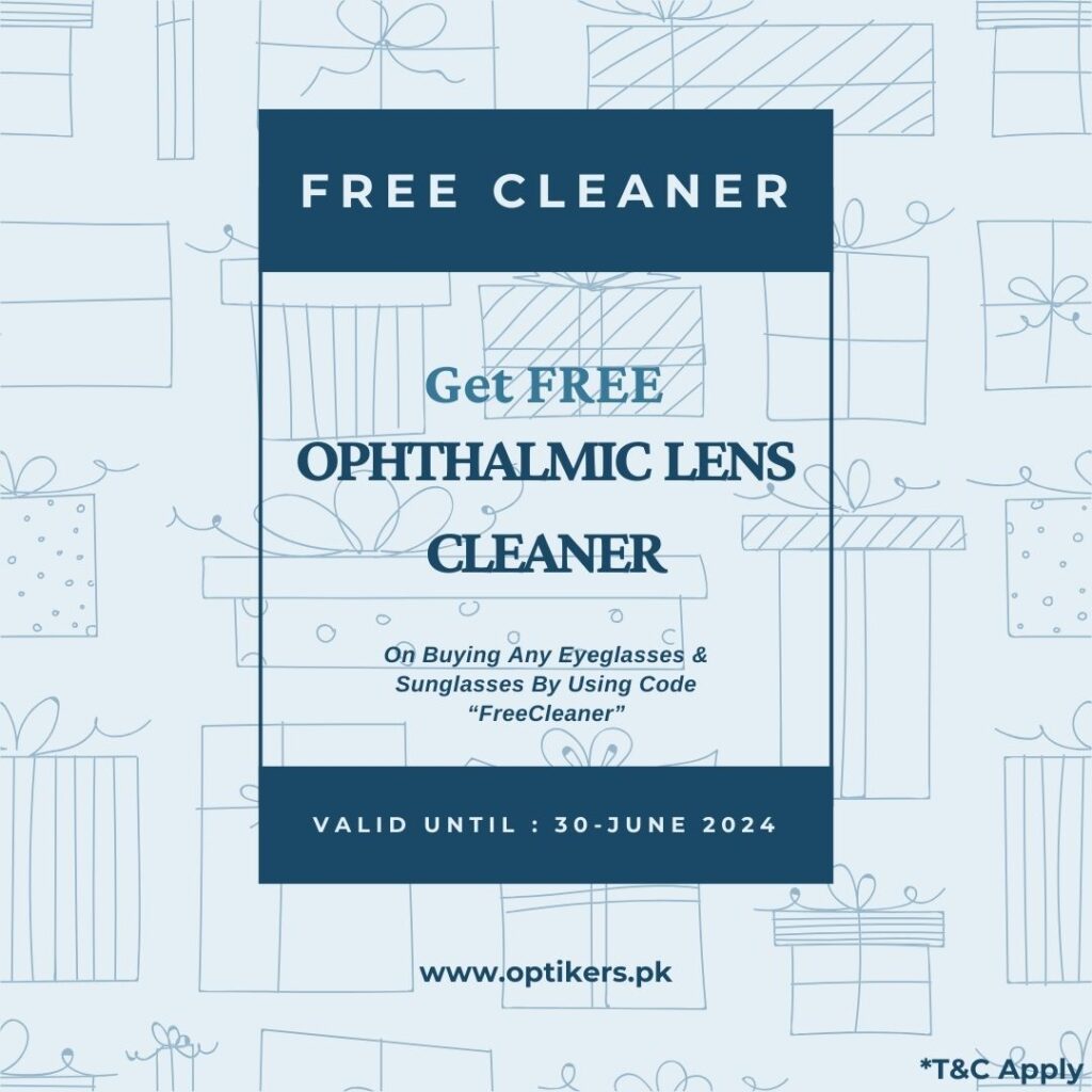 Free Lens Cleaner- Optikers.pk
