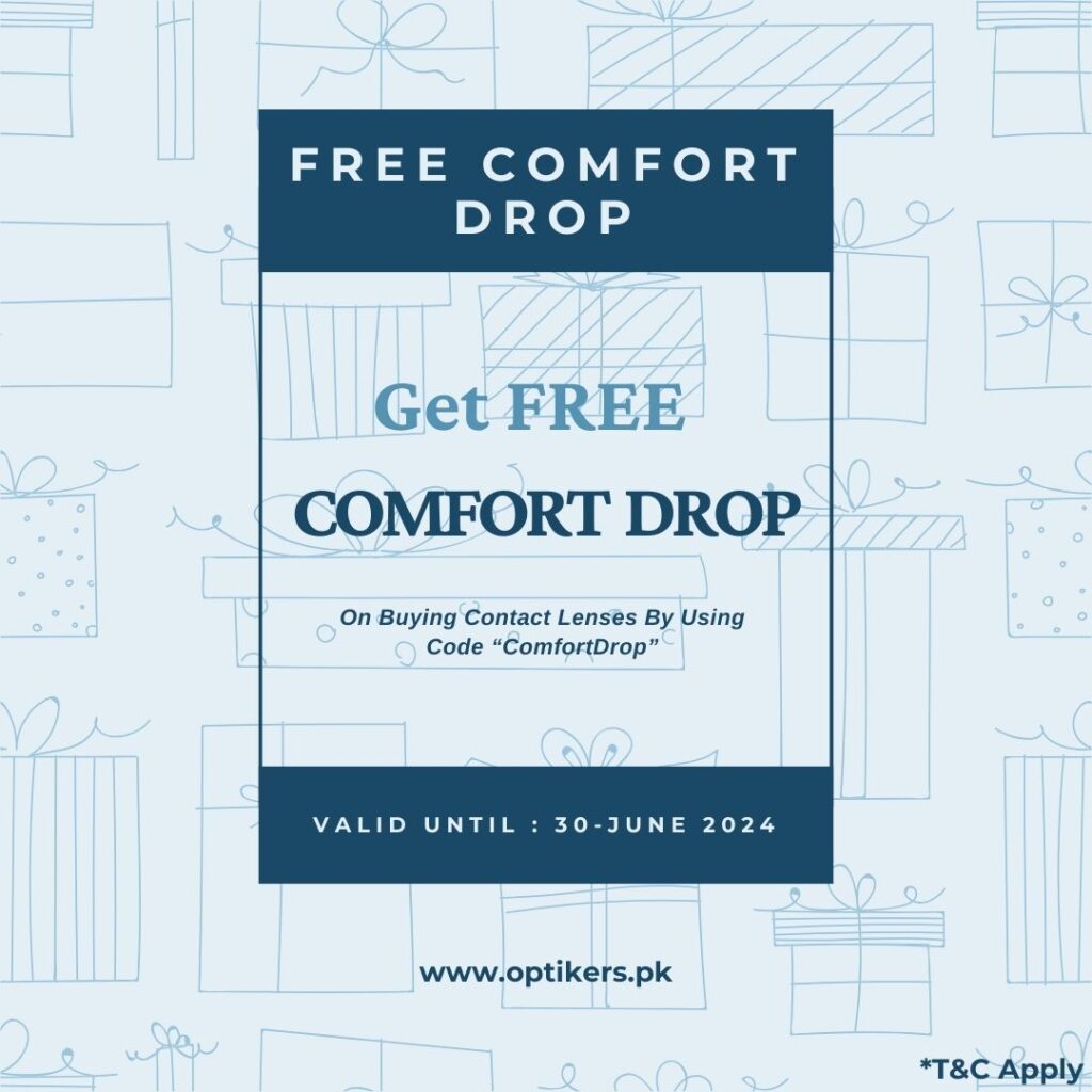 Free Comfort Drop- Optikers.pk