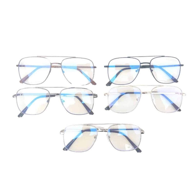 Trendy Metal Eyeglasses For Unisex- AMR-001 5 Colors