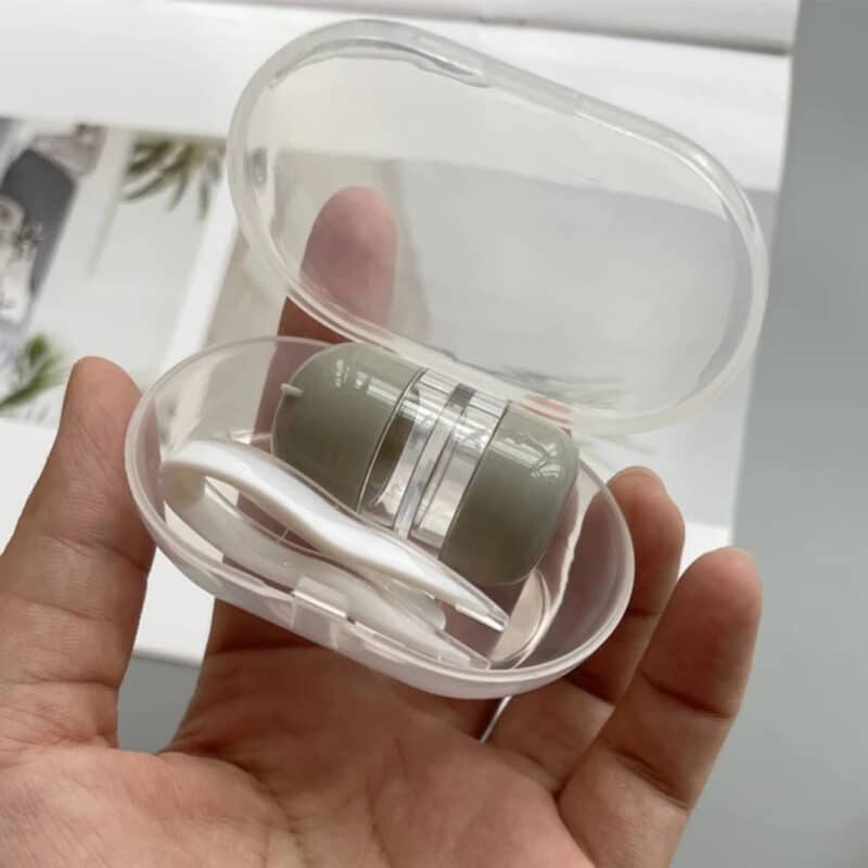 Mini Bear Contact Lens Portable Kit- Gray