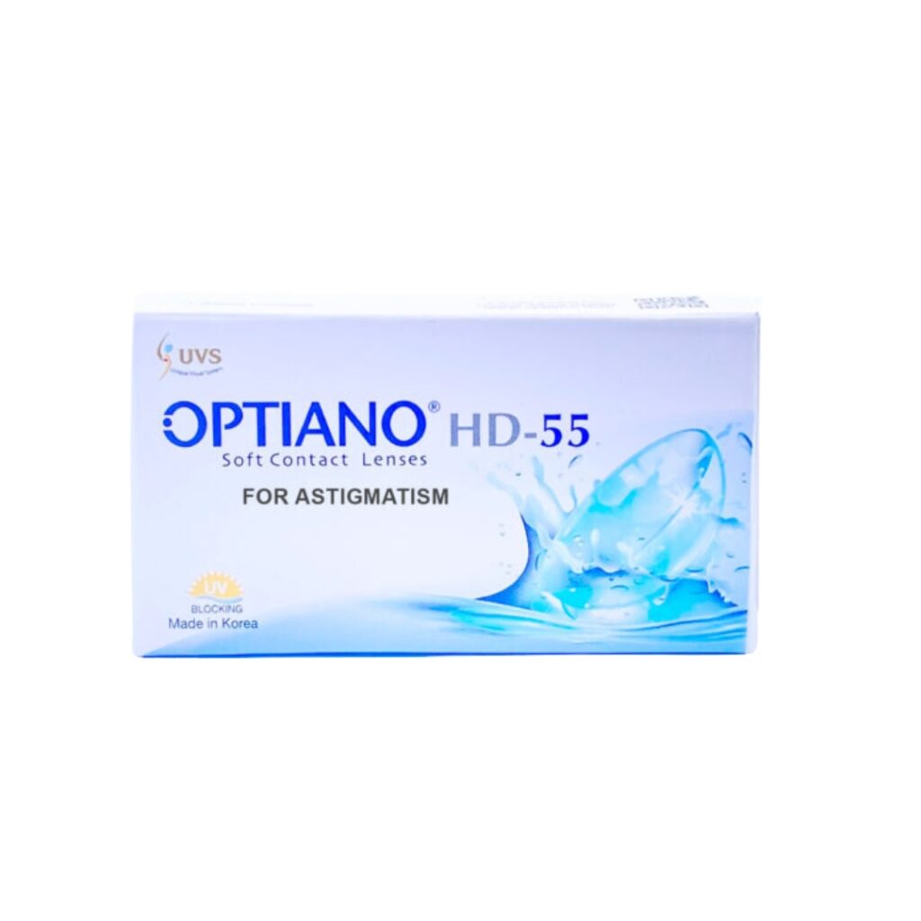 Optiano Toric Transparent Contact Lenses