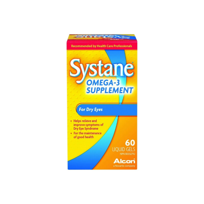 Alcon Systane Vitamin Omega-3 Healthy Tears - 60 Softgels