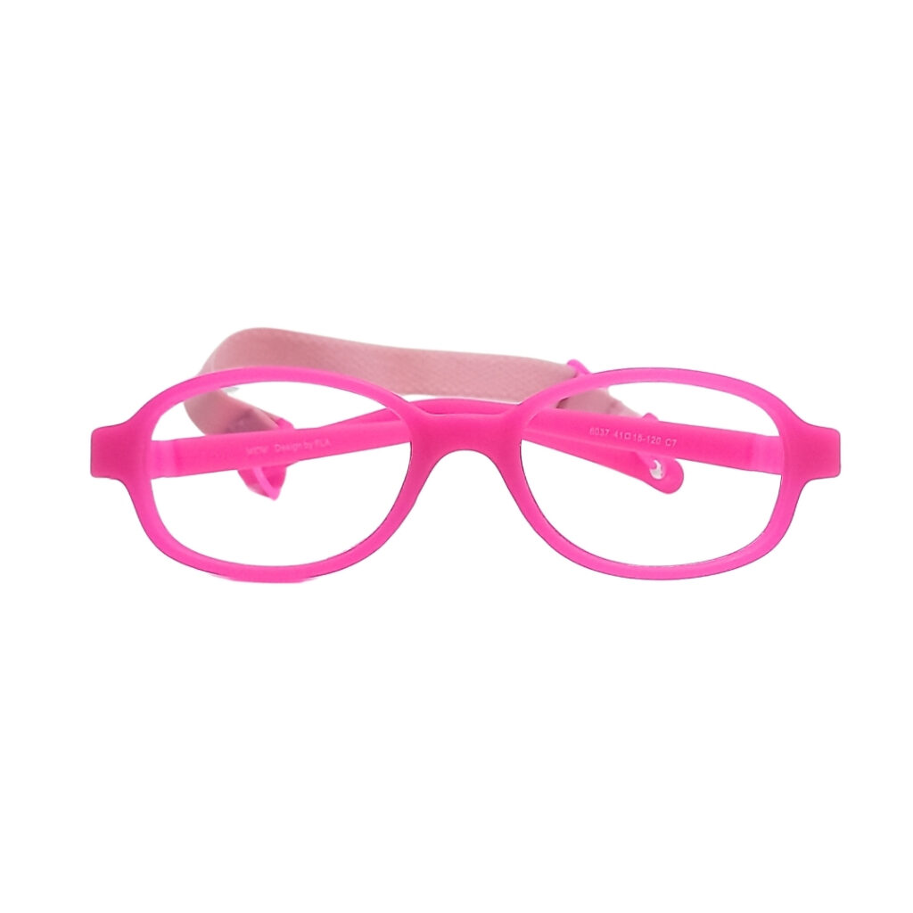 Wow Kid Silicone Eyeglasses 6037 Shocking Pink