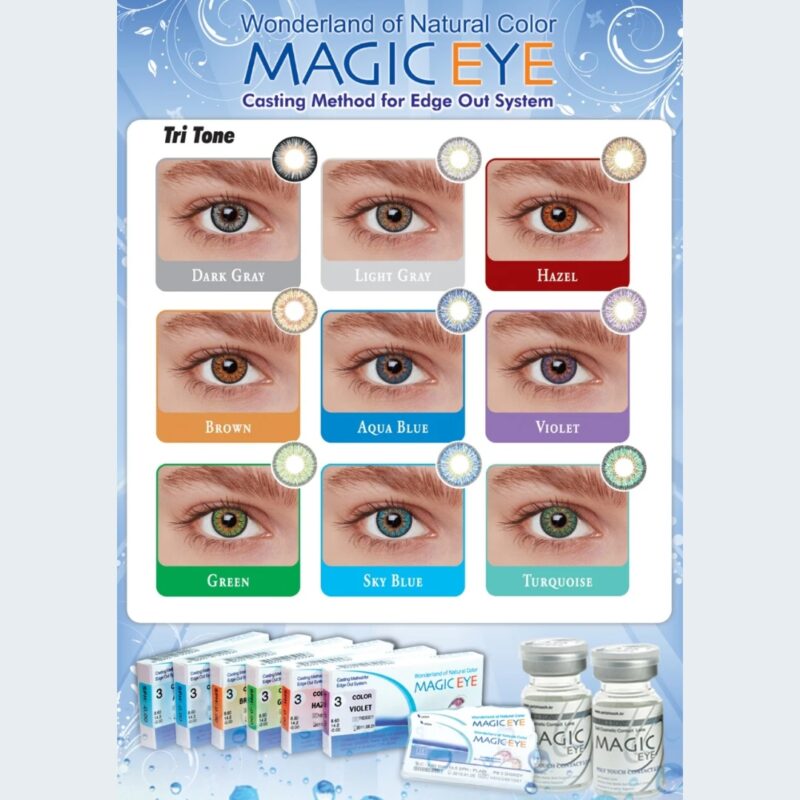 Magic Eye 3 Tone Color Lenses