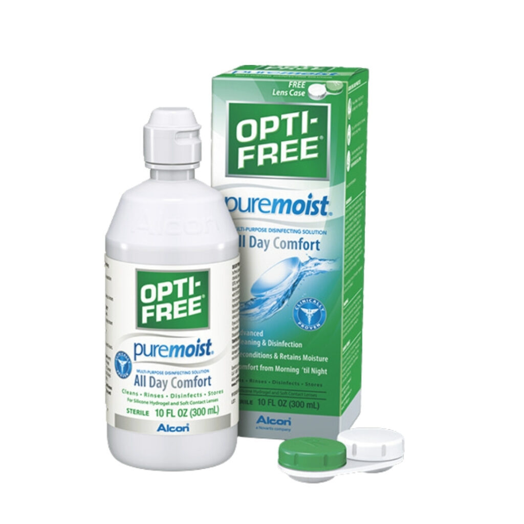 OPTI-FREE® Puremoist® Multi-Purpose Contact Lens Solution 300ml