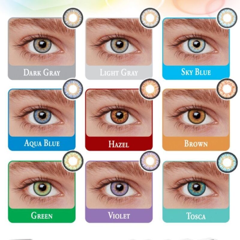 US Vision Three Tone Color Contact Lenses