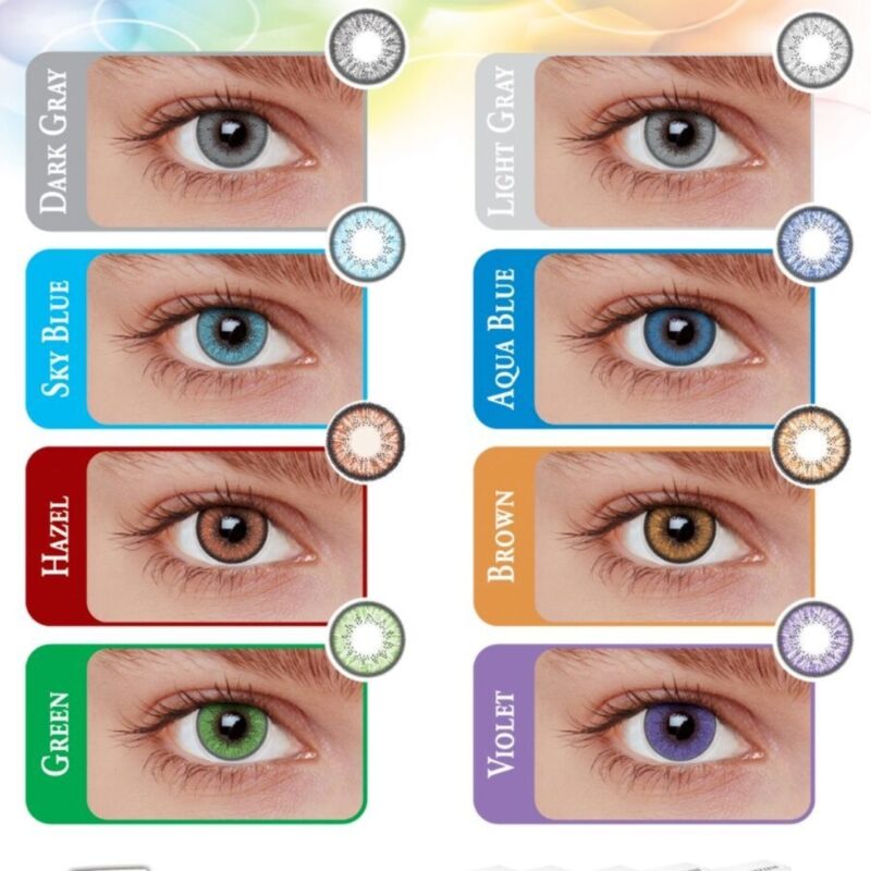 US Vision Two Tone Color Contact Lenses