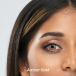 Ultimate Plus Hydro Core Color Contact Lens- Amber Gold