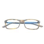 Rectangular Mad Tortoise Eyeglasses