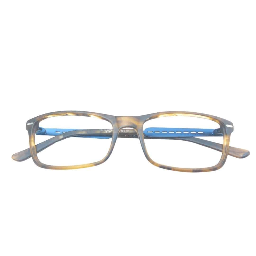 Rectangular Mad Tortoise Eyeglasses