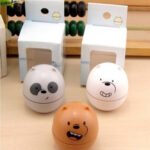 Cute Cartoon Egg Shape Portable Contact Lens Case - Image 7
