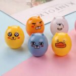 Cute Cartoon Egg Shape Portable Contact Lens Case - Image 11