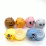 Cute Cartoon Egg Shape Portable Contact Lens Case - Image 12