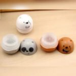 Cute Cartoon Egg Shape Portable Contact Lens Case - Image 4