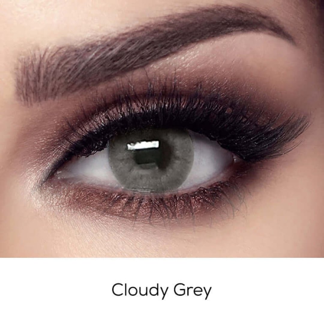 Bella Elite Color Contact Lenses- Cloudy Grey
