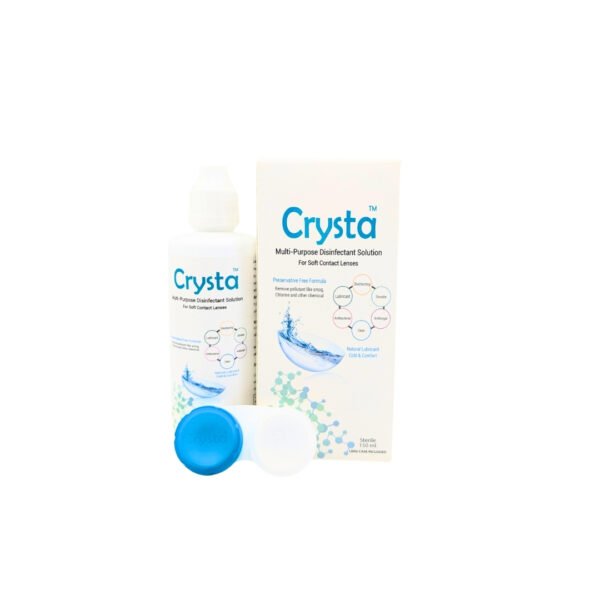 Crysta PF Multi Purpose Contact Lens Solution, 150ml
