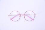 NB Hexagonal Metal Fashion Eyeglasses- 9973 - Image 2