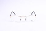 Half Rimless Golden Eyeglasses For Everyone - 61640