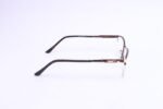 Half Rimless Golden Eyeglasses For Everyone - 61640 - Image 4