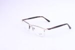 RB Half Rimless Golden Metal Eyeglasses-61644 - Image 3
