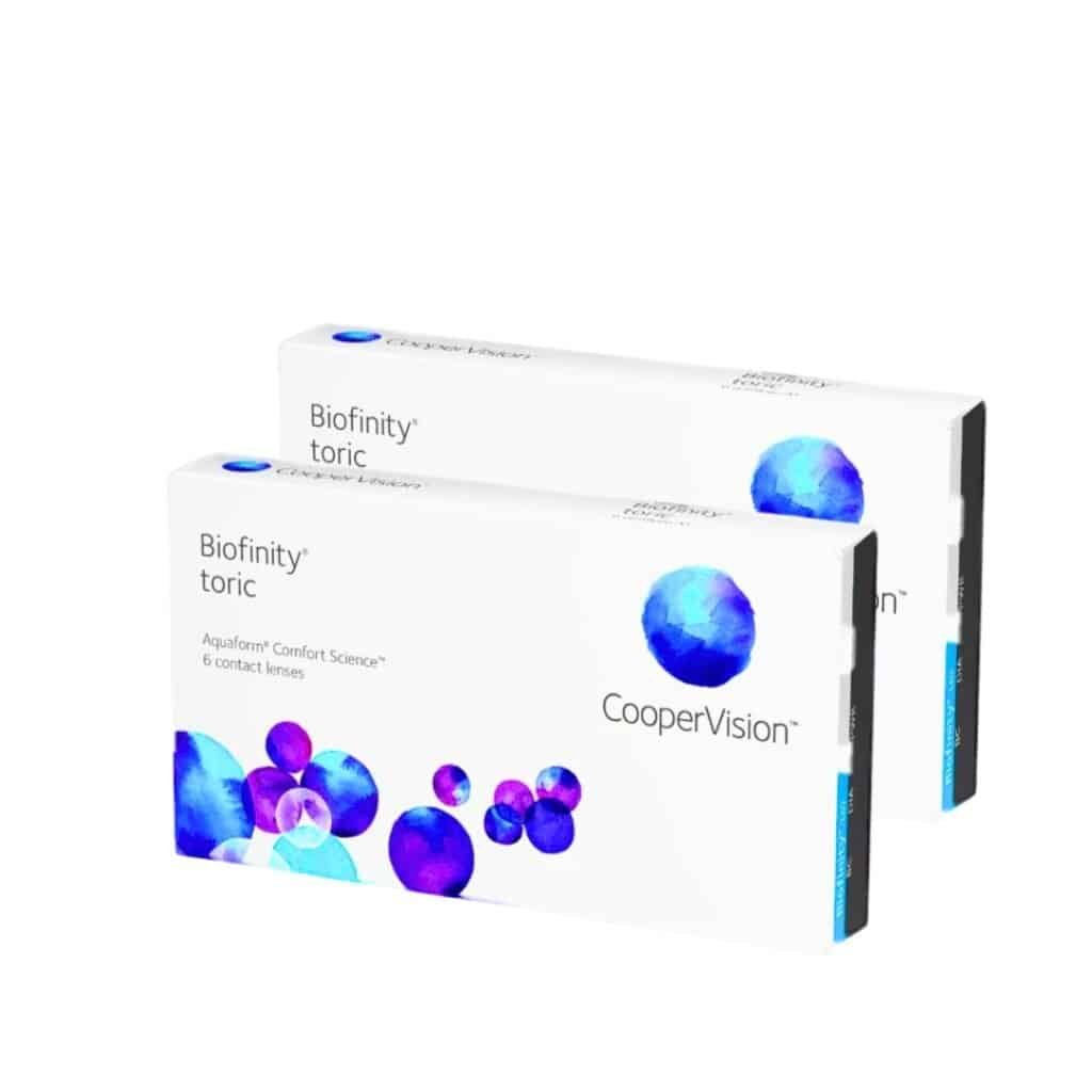 Biofinity Transparent Toric Contact Lenses